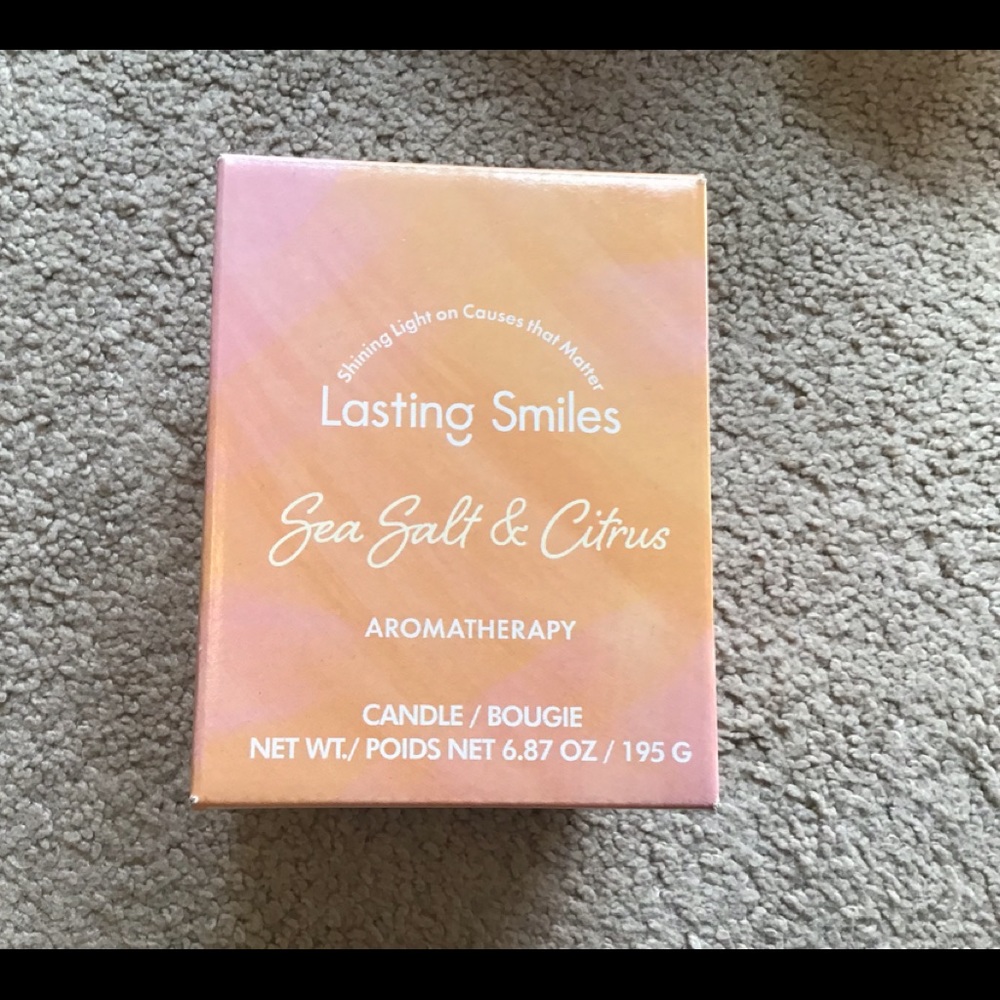 Soy Candle - Sea Salt And Citrus